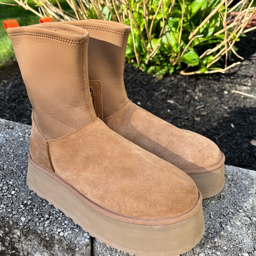 UGG NEW Classic Dipper Platform Boots Size 10